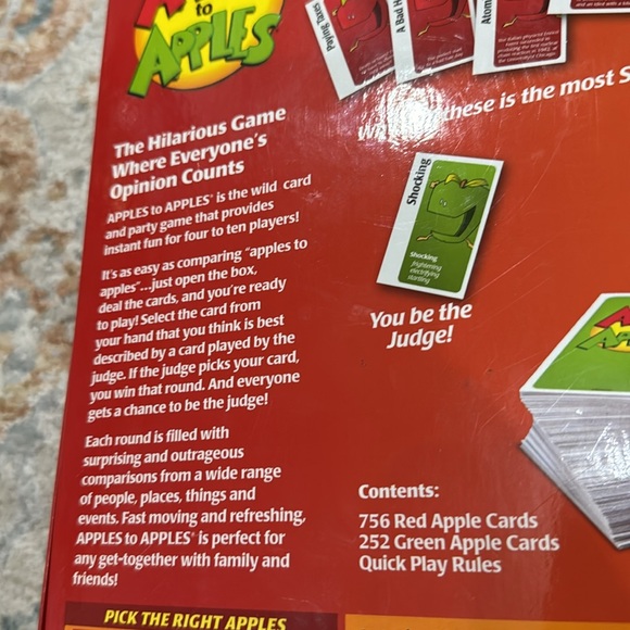 Apples to apples game party box - Picture 8 of 8